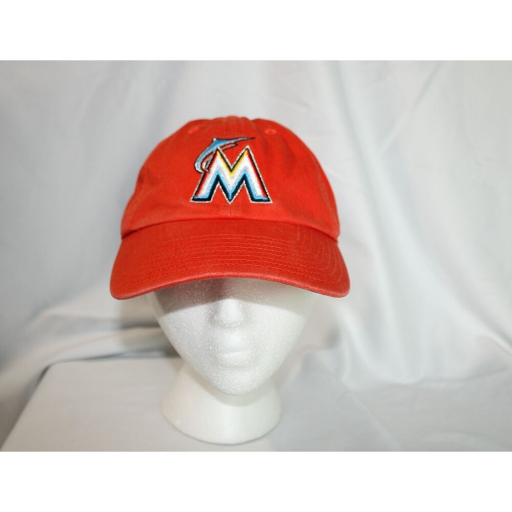 Miami Marlins Hat Cap '47 Brand MLB Baseball Florida Size Small Mens Dad Cap